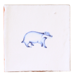 Wilding square badger CW cutout