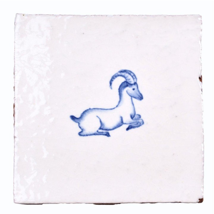Wilding Ibex no corner motif on Chalk White