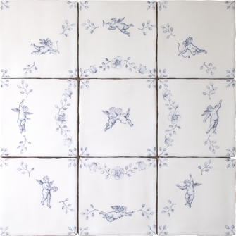 Amorini 9 Tile Panel