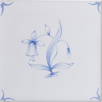 Classic Delft White Flowers 2