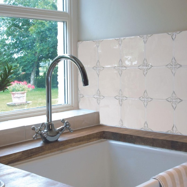 Delft Birds Corner handpainted kitchen wall tiles