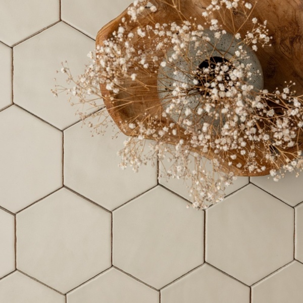 Matts Sherwood Green hexagon stylised flatlay