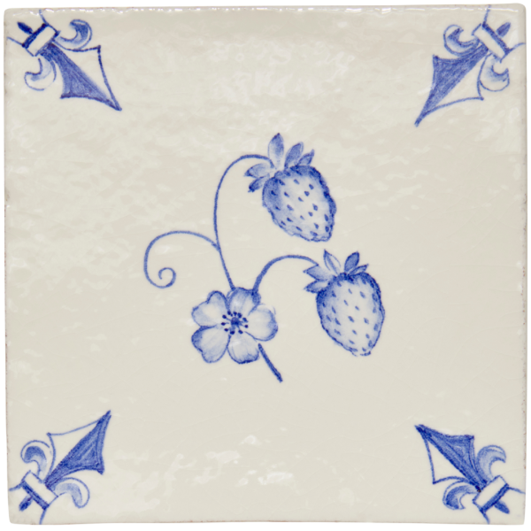 White Hart Wild Strawberry Antique White cutout