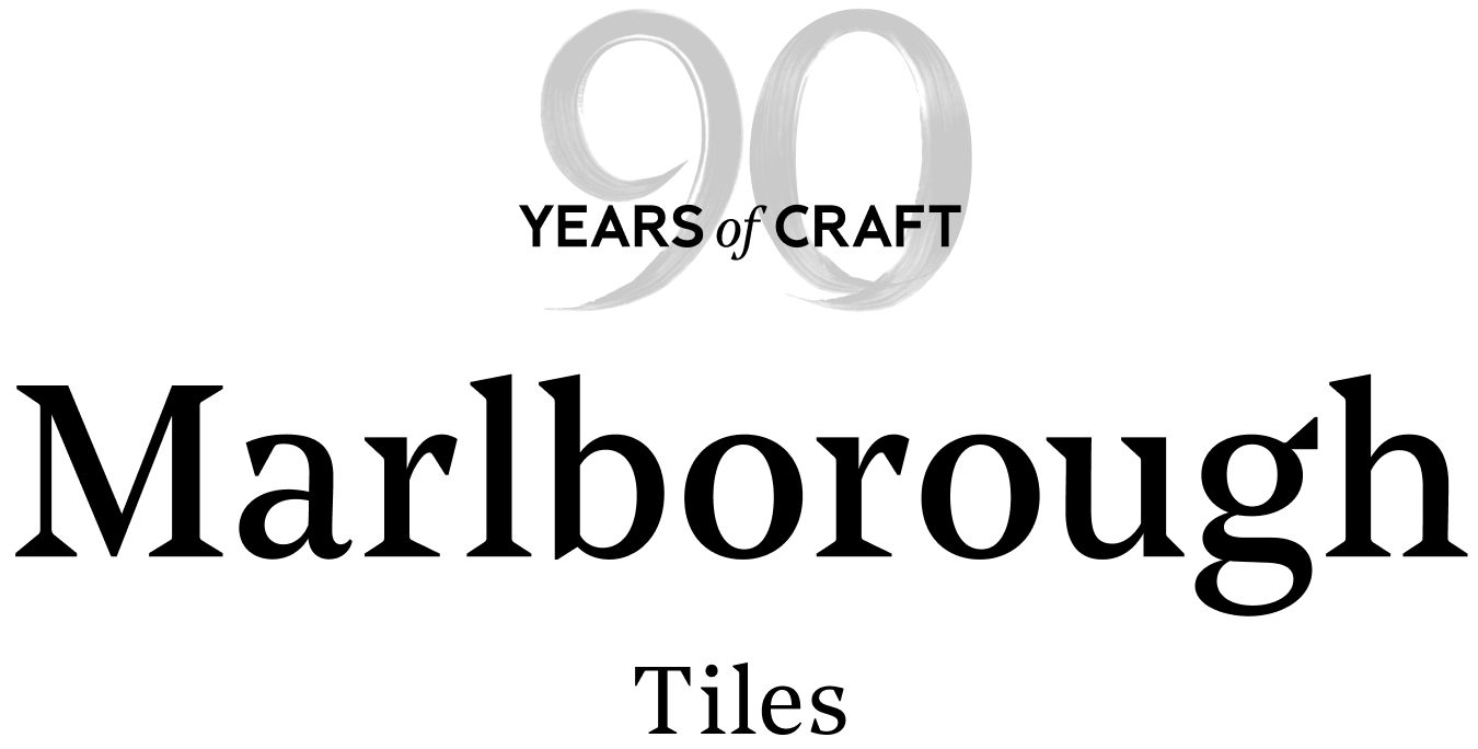 Marlborough Tiles Logo - 90 years of craft